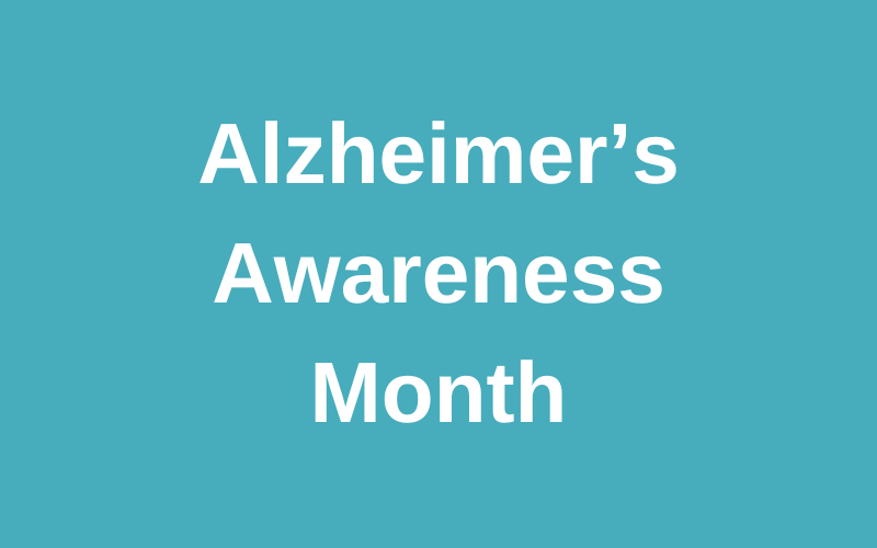 Alzheimer’s Awareness Month in November 2023